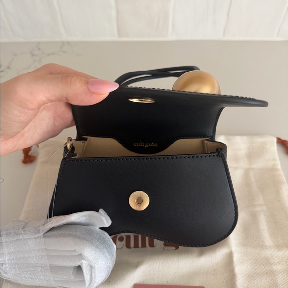 Cult Gaia Kazia Nano Leather Top Handle Bag - Picture 7 of 7